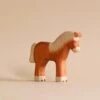 Handmade Holzwald Light Brown Horse