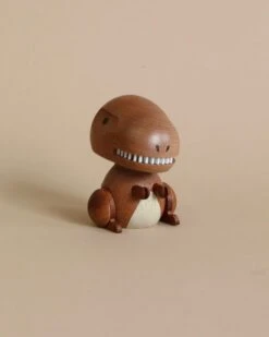 Wooden T-Rex Bobblehead