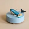 Wooden Whale Music Box