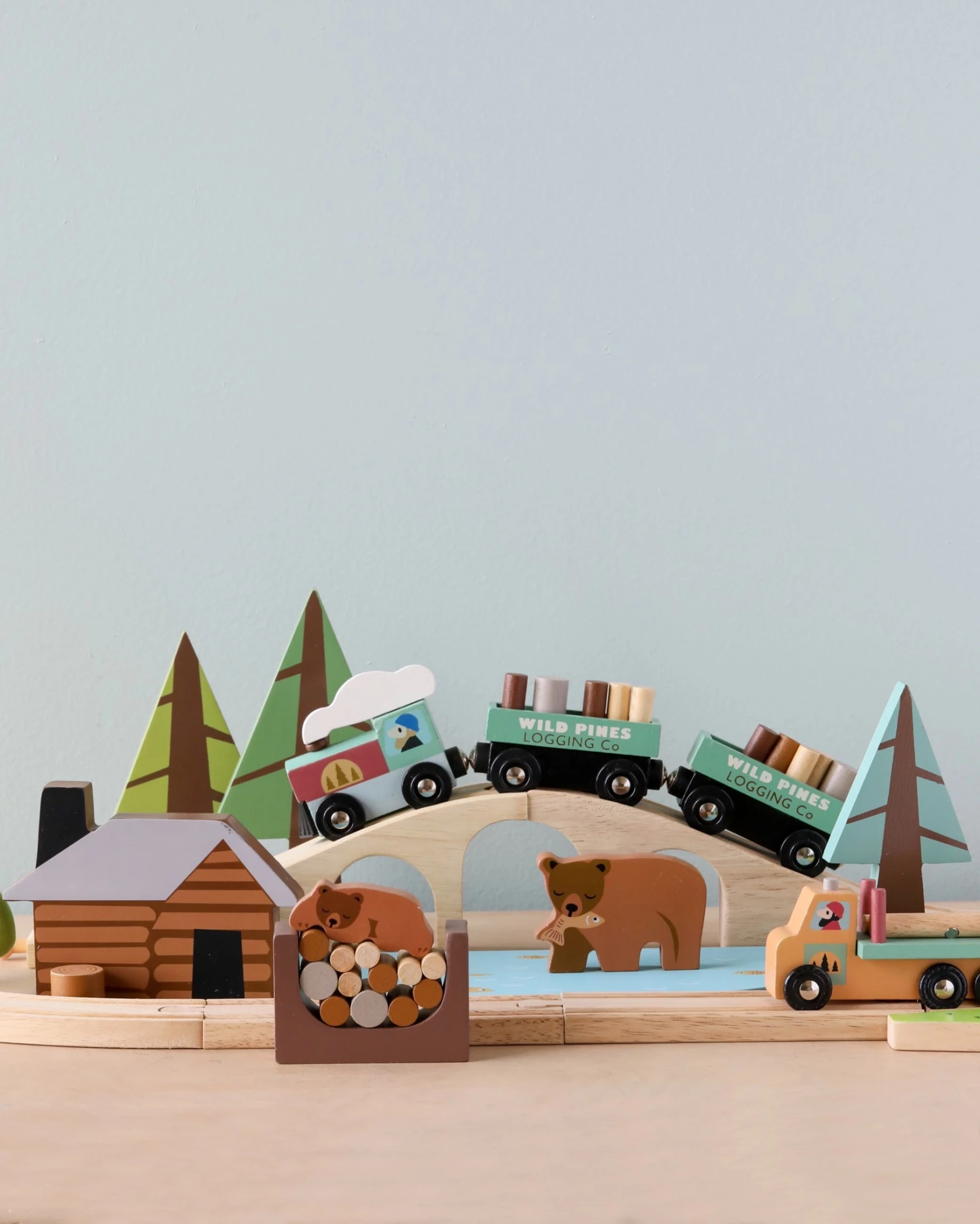 Tender Leaf Toys Wild Pines Train Set