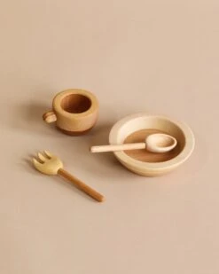 Handmade Pretend Dinnerware Set