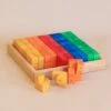 Bauspiel Colored Corner Blocks (50 Pieces)