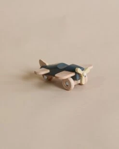 Konges Sløjd Wooden Airplane - Blue