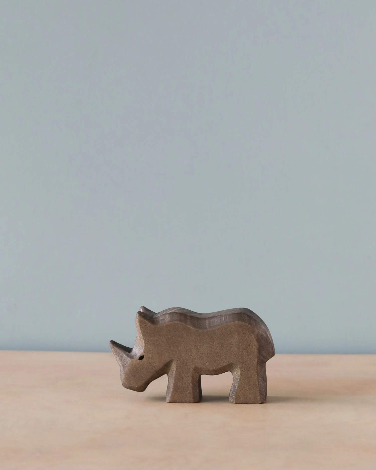 Handmade Holzwald Baby Rhino - Image 2