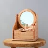 Handmade Wooden Toy Vanity Table