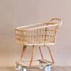 Rattan Grocery Shopping Cart