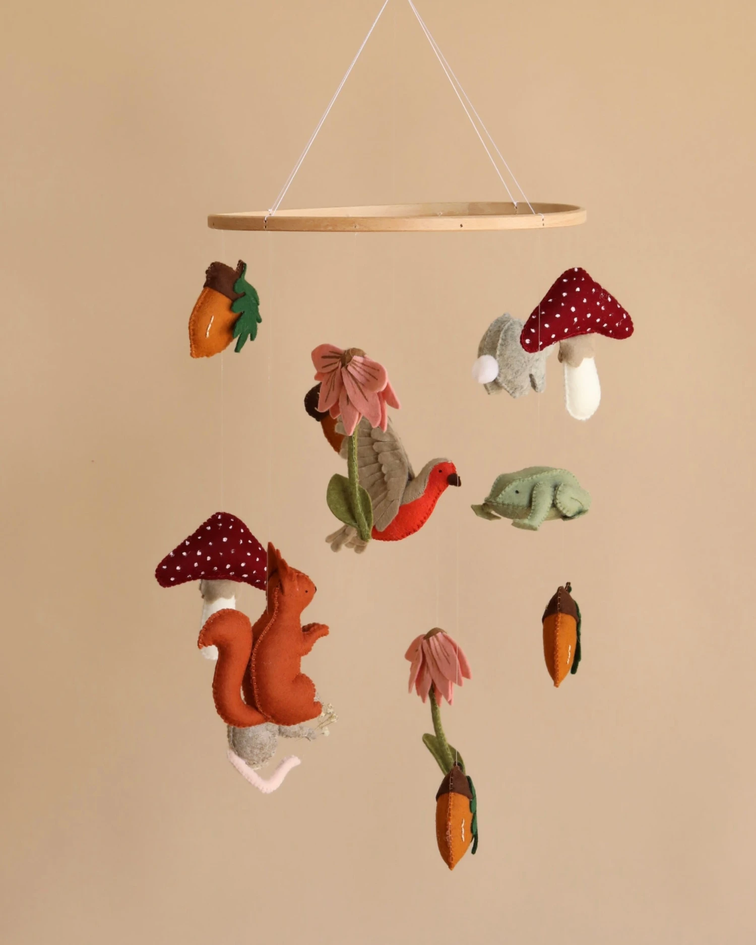 Handmade Mobile - Forest Friends - Image 2