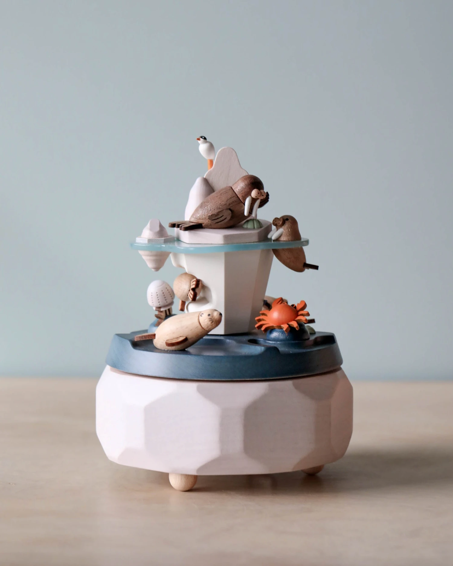 Wooden Arctic Music Box - Image 2