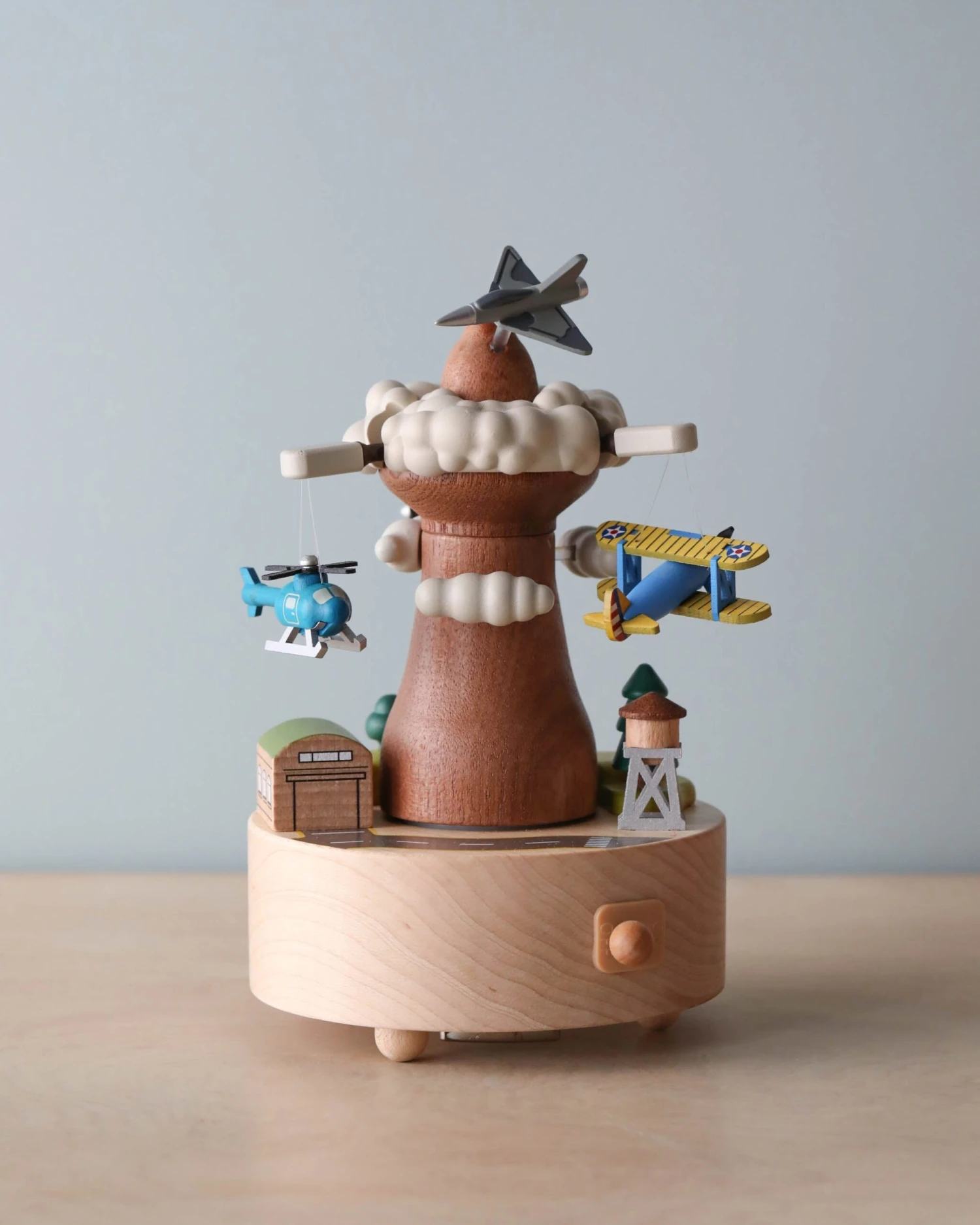 Wooden Airplane Music Box - Image 2
