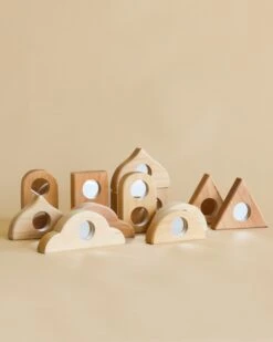 Bauspiel Mirror Blocks (12 Pieces)