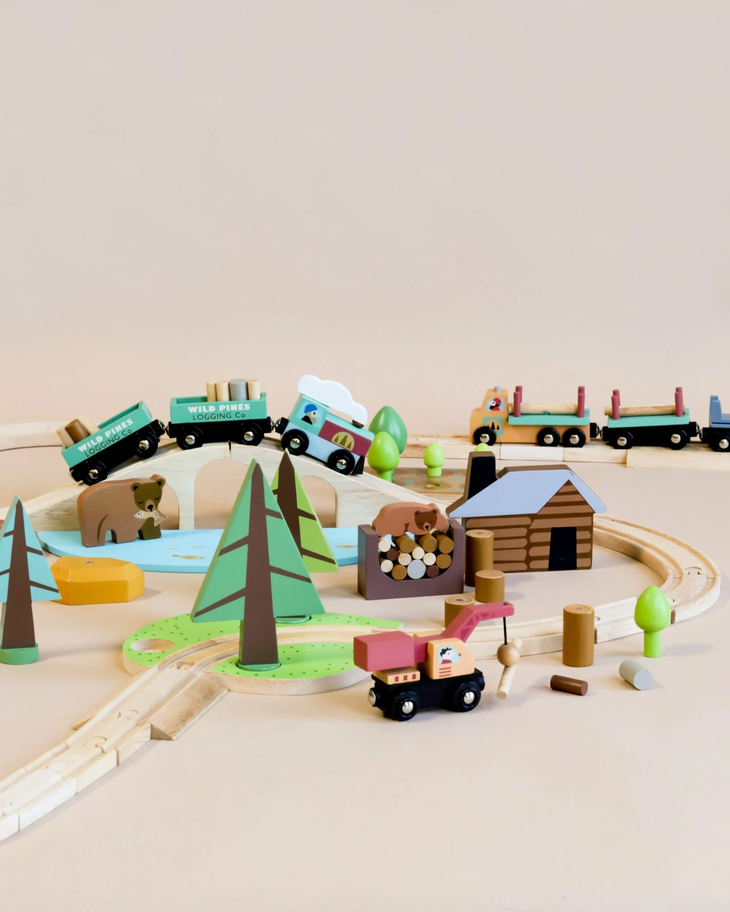 Tender Leaf Toys Wild Pines Train Set - Image 2