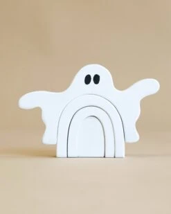 Handmade Wooden Ghost Stacker