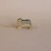 Handmade Holzwald Small Snow Leopard