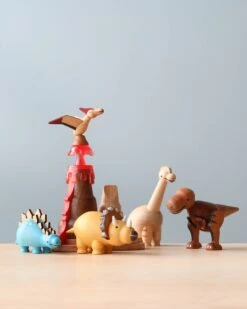 Wooden Dinosaurs