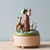 Wooden Australian Safari Park Music Box