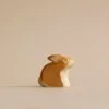 Handmade Holzwald Sitting Rabbit