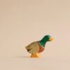 Handmade Holzwald Male Duck - Stretched