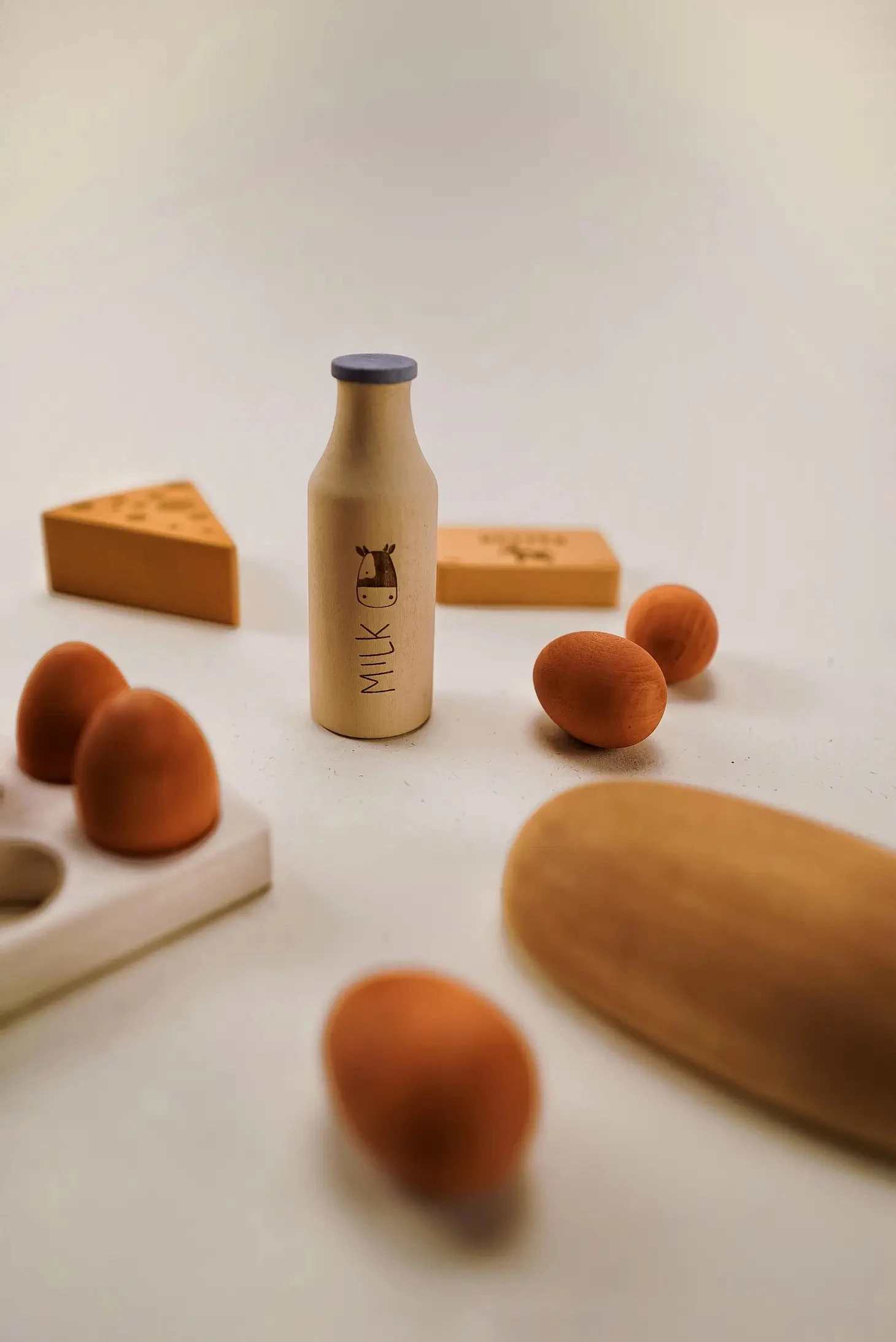 Sabo Concept Handmade Wooden Dairy Set - Image 3