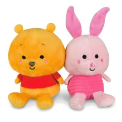 Hallmark Better Together Disney Winnie The Pooh And Piglet Magnetic Plush, 5"
