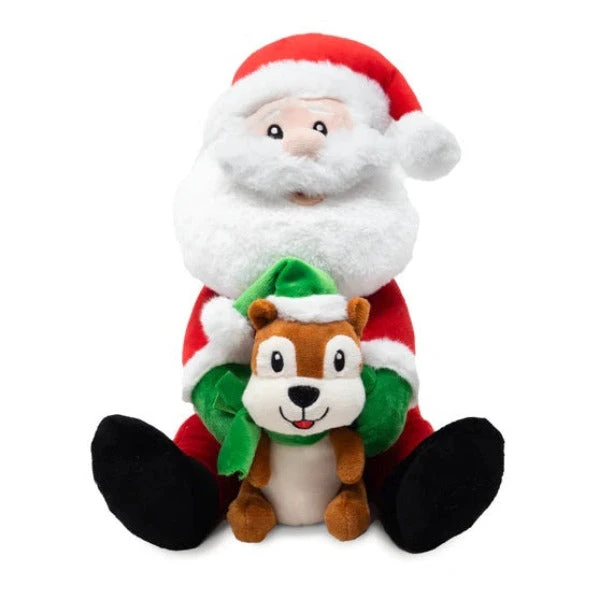 Chip N Claus Chipmunk And Santa Musical And Motion Stuffed Plush