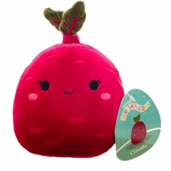 Squishmallow Claudia The Red Beet 5" Stuffed Plush By Kelly Toy