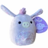 Squishmallow Delzi The Floral Donkey 5" Stuffed Plush By Kelly Toy