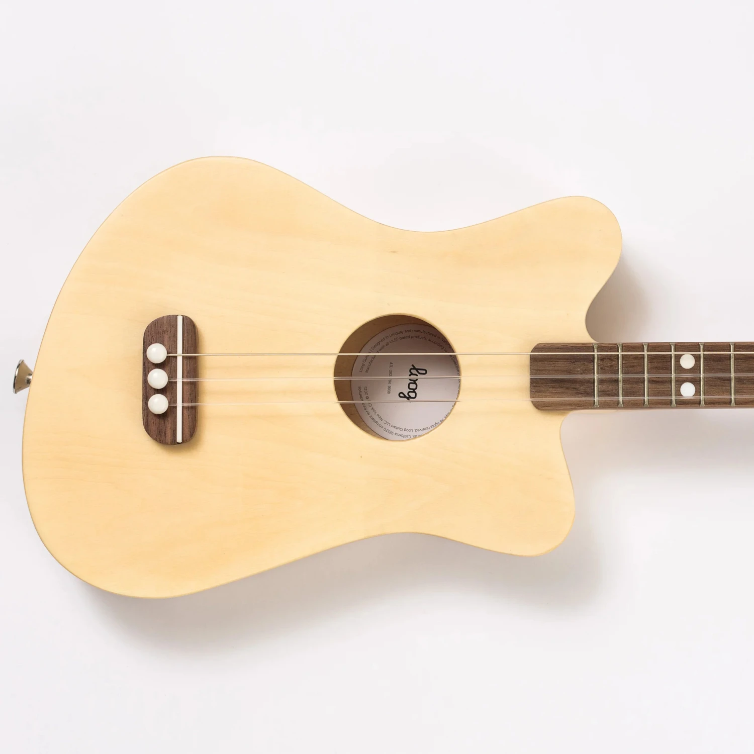 Kids Wooden Guitar With Strap - Image 7
