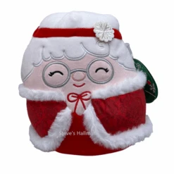 Christmas Squishmallow Nicolette Mrs. Claus With Red Cape 5" Stuffed Plush By Kelly Toy