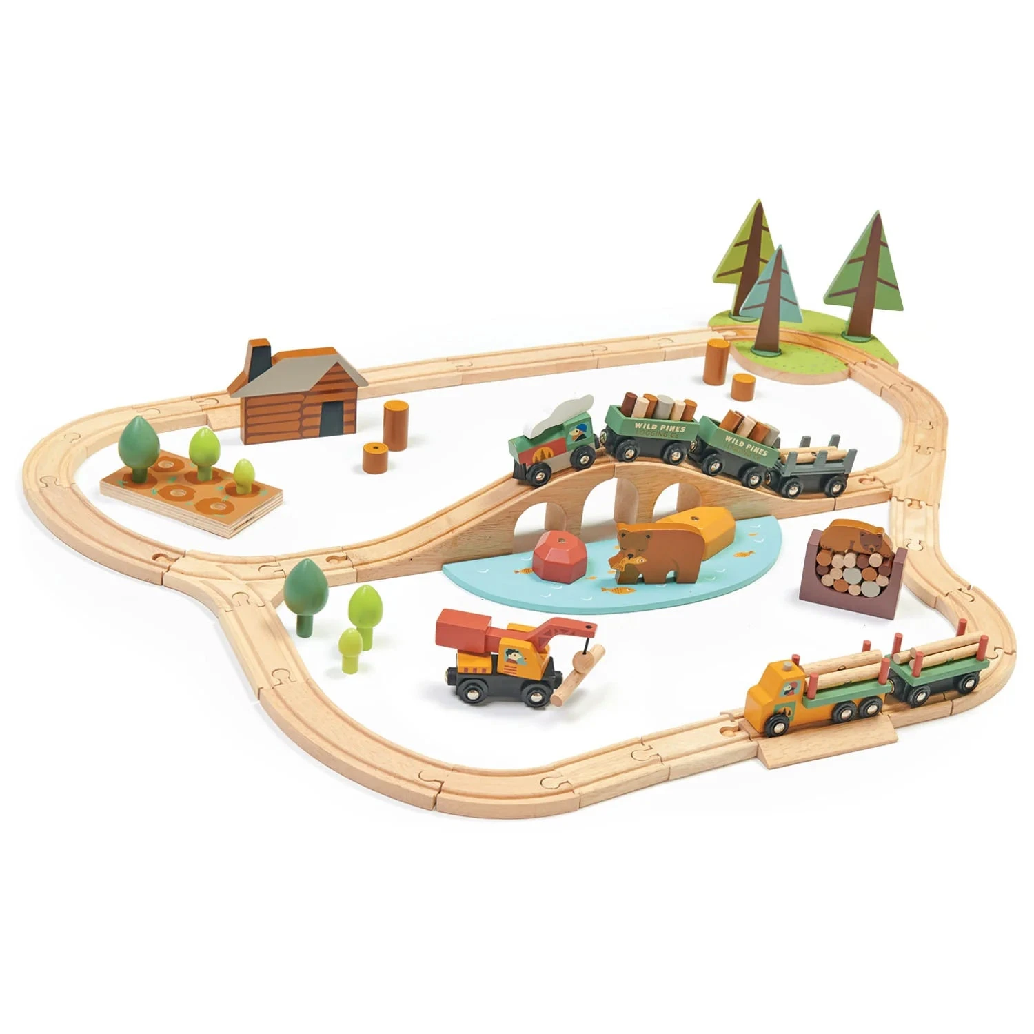 Tender Leaf Toys Wild Pines Train Set - Image 9