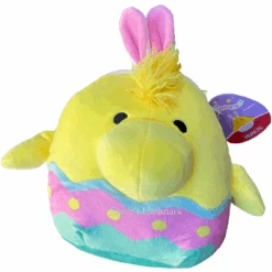 Easter Egg Squishmallow Woodstock Pink Bunny Ear Headband 8" Stuffed Plush By Kelly Toy