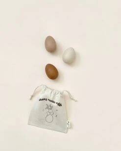 Konges Sløjd Wooden Egg Rattles