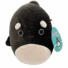 Squishmallow Kai The Orca Killer Whale Corduroy 5" Stuffed Plush By Kelly Toy