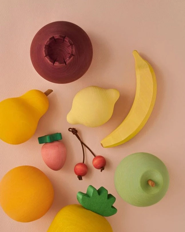 Raduga Grez Handmade Painted Wooden Fruits - Image 2